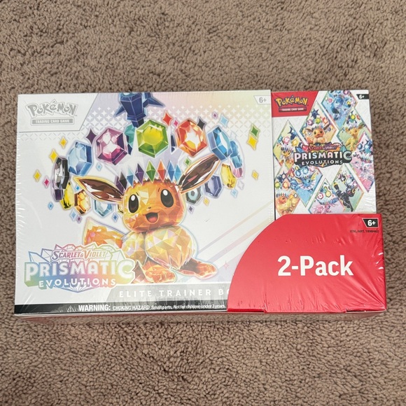 Pokemon Prismatic Evolutions Elite Trainer Box - Picture 1 of 10